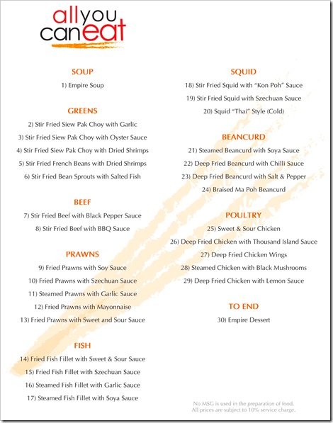 Li Gong[All You can Eat] English